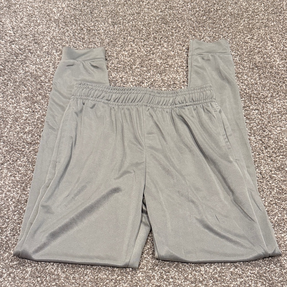 (2) pair Essentials Kids Gray Joggers Navy & Gray